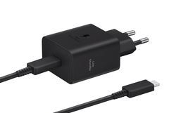 Samsung Charger For Mobile Phone - Ep-t4511xbegeu Samsung Fast Charger 45w Power With 5a Cable Ep-t4511 Black